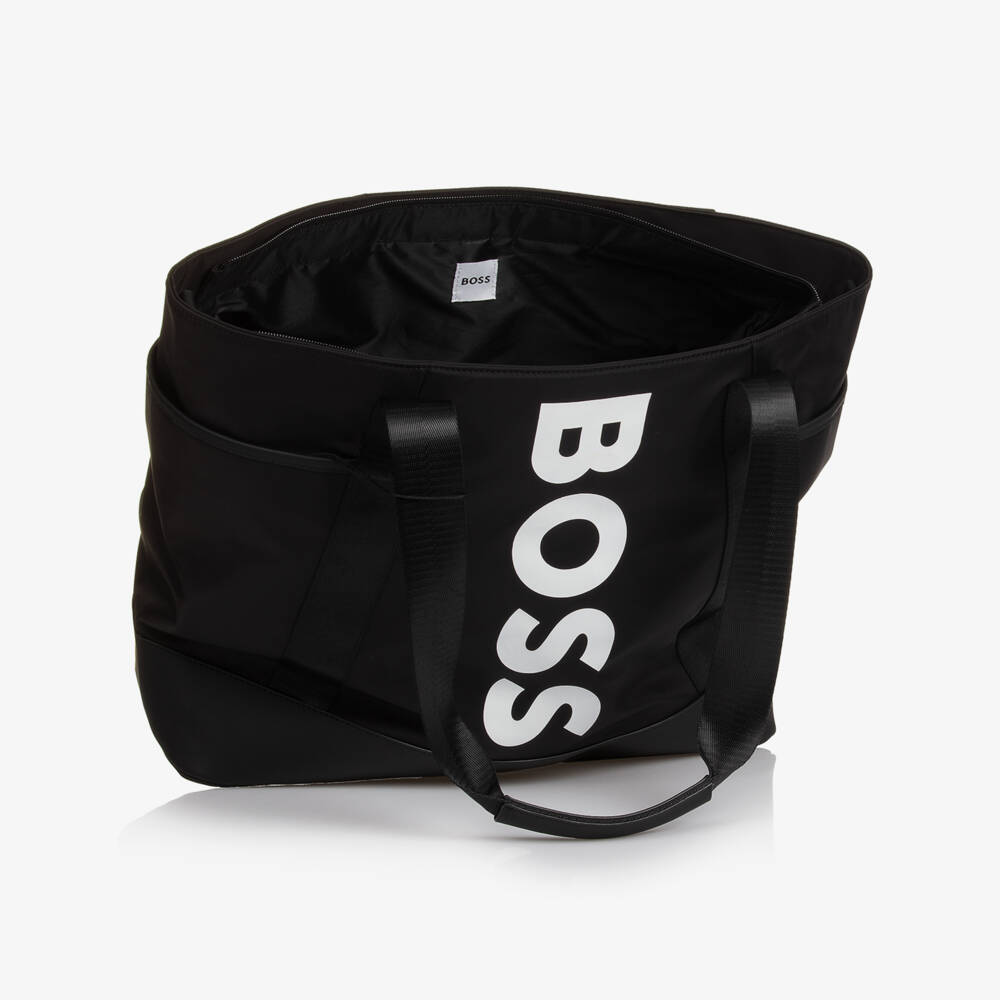 BOSS-Black Changing Bag (48cm) | Childrensalon