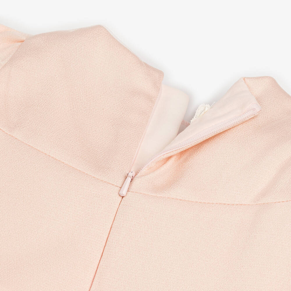 Junona-Girls Pink Tulle Dress | Childrensalon