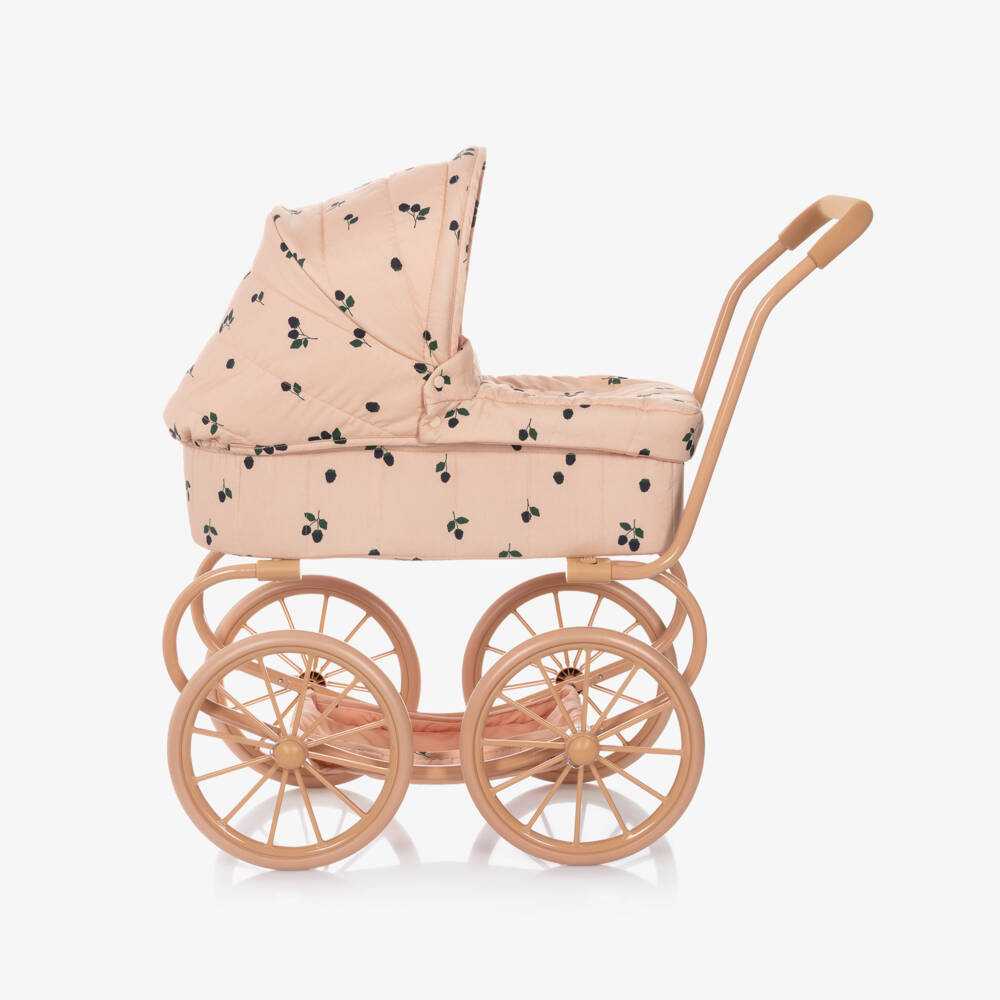 Liewood-Girls Pink Adaline Doll Pram (74cm) | Childrensalon