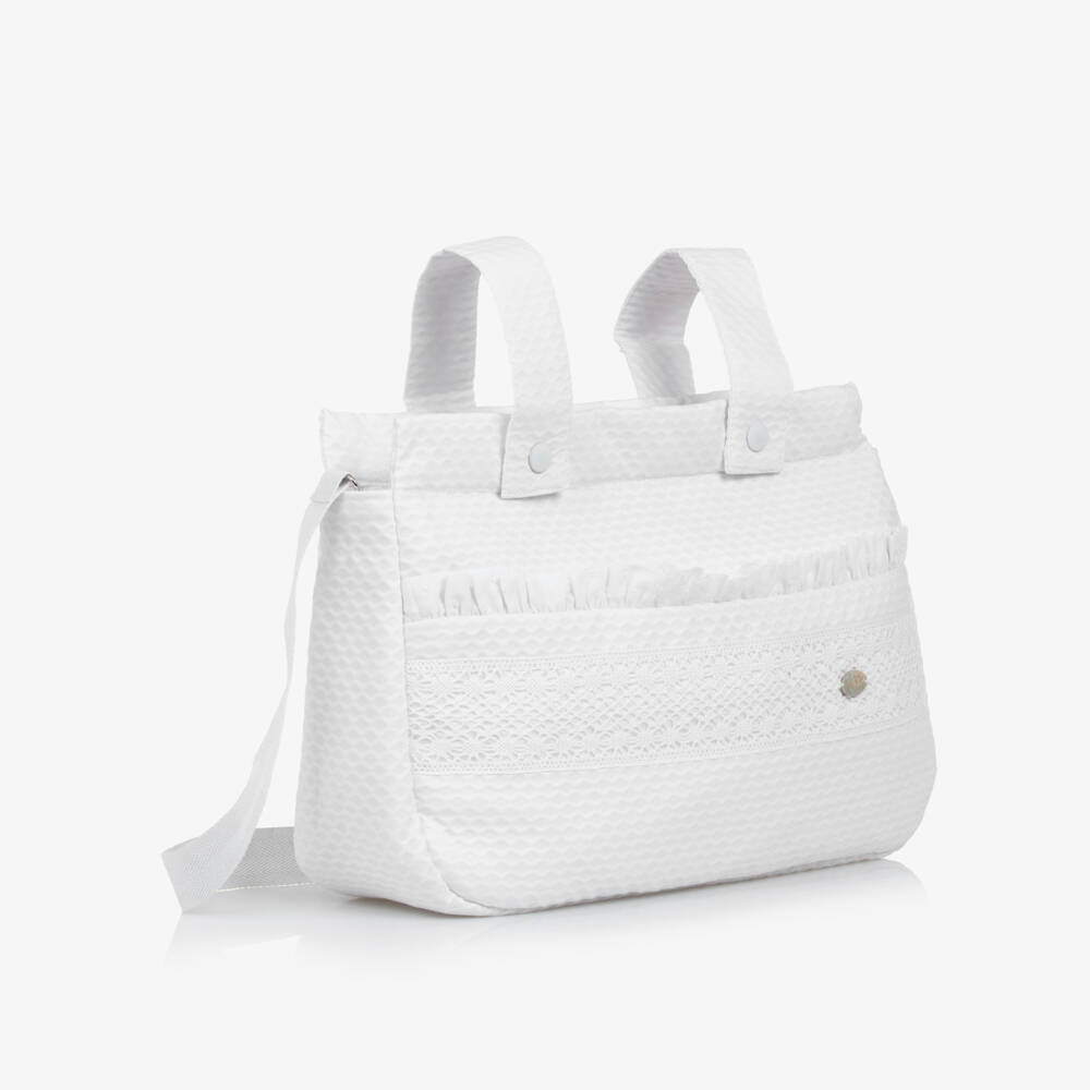 PAZ Rodríguez-White Changing Bag (26cm) | Childrensalon