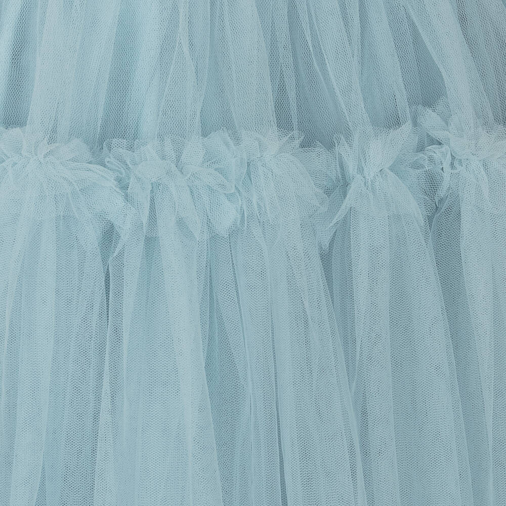 Tutu du Monde-Girls Blue Tulle Ruffles Dress | Childrensalon