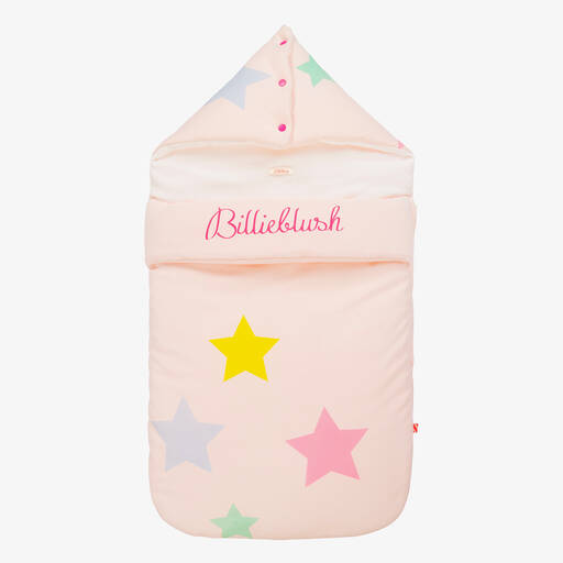 Billieblush-Baby Girls Pink Cotton Star Nest (82cm) | Childrensalon