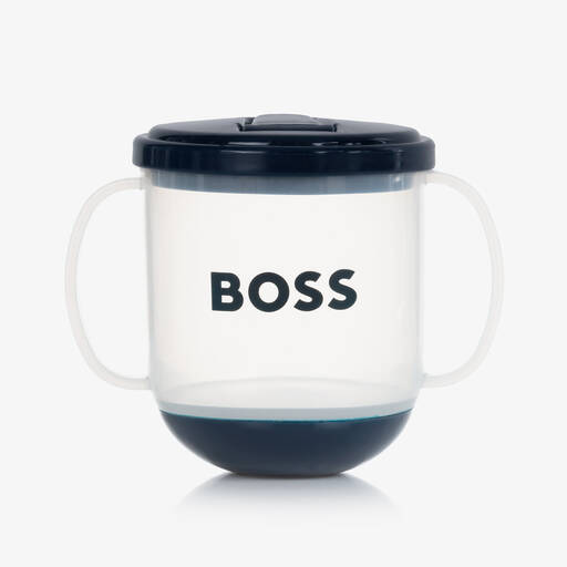 BOSS-Navy Blue Sippy Cup | Childrensalon