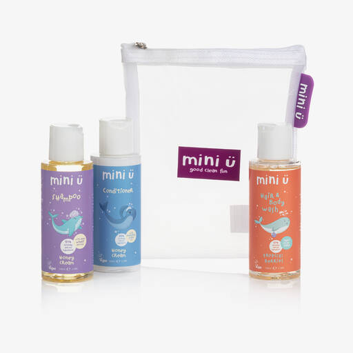 Mini U-Miniatures Travel Kit (3 x 100ml) | Childrensalon