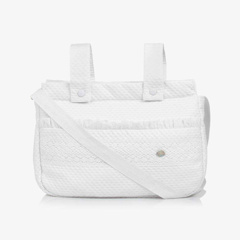 PAZ Rodríguez-White Changing Bag (26cm) | Childrensalon
