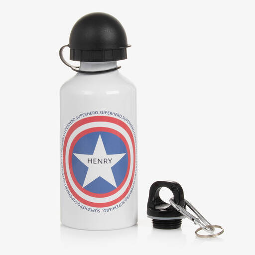 Treat Republic-Personalised Superhero Water Bottle (20cm) | Childrensalon